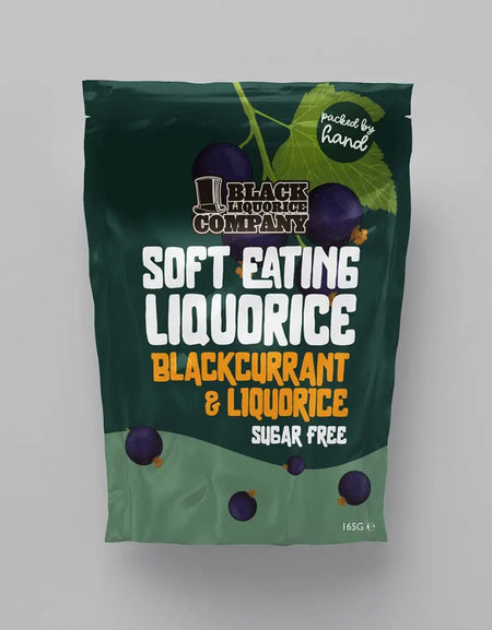 SUGAR FREE BLACKCURRANT & LIQUORICE Black Liquorice Company