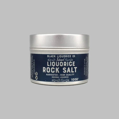 LIQUORICE ROCK SALT Black Liquorice Company