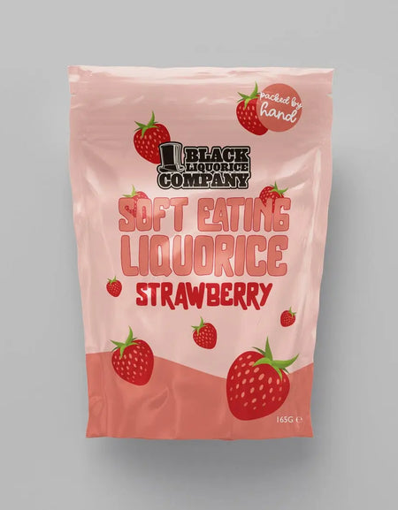 SOFT EATING STRAWBERRY Black Liquorice Company