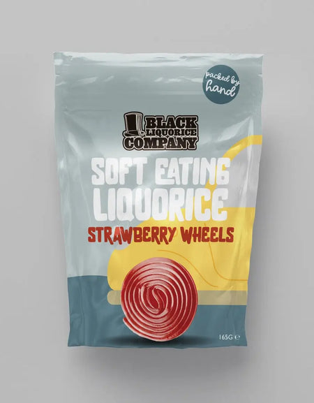 RED LIQUORICE WHEELS Black Liquorice Company